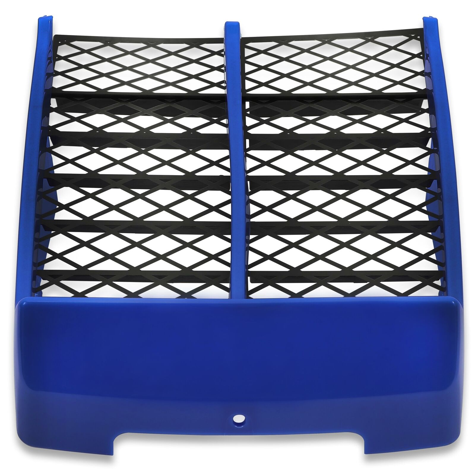 thumbnail image 2 of OEM Yamaha Banshee YFZ350 Radiator Cover Grill – Front Panel, Blue (1987-2006) 2 of 6