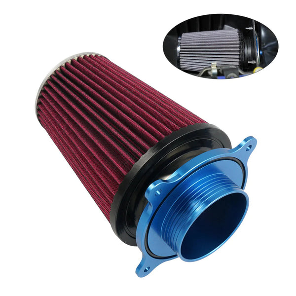 For YAMAHA Raptor 700Air Filter Intake With Holder Adapter 2006-2011 2013-2022