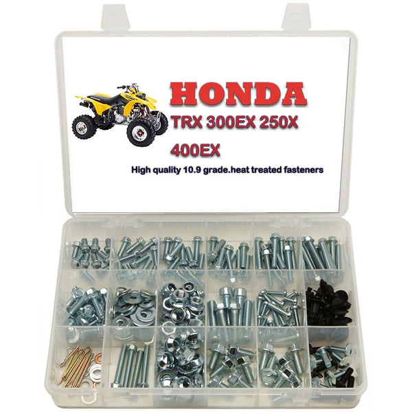 HONDA Quad 400EX Bolt Kit 250EX 250X Fourtrax ATV Fender Plastic Engine